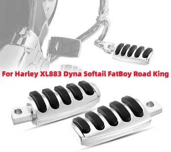1 Pár Upravený Motocykl Pedály Motocyklu Highway Nohou Kolíčky, Svorky Pro Harley XL883 Dyna Softail Road King Obrázek