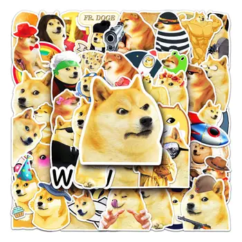 10/30/50KS Populární Kreslený Doge Funny Sticker Pack Kytaru Skateboard Dekorace DIY Notebook Vodotěsné Graffiti Obtisk Velkoobchod Obrázek