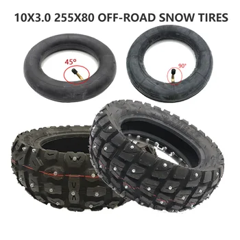 10 palcový 10x3.0 255x80 zimě sníh, pneumatiky, vysoce kvalitní elektrický skútr off-road pro Kugoo M4 Obrázek