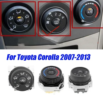 1Set/3ks Klimatizace A/C Vytápění Spínač Ovládání Knoflík Pro Toyota Corolla 2007-2013 Vzduchu Směr Větru Rychlost Knoflík Obrázek