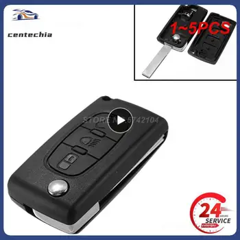 1~5KS Remote Auto klíč flip Pro 207 307 308 407 607 807 2/3/4 Tlačítka HU83/VA2 Pro Citroen C2 C3 C4 C5 C6 Auto Klíč Shell Obrázek