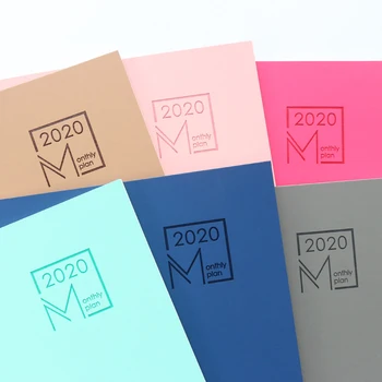2020-2021 kalendářní Rok obchodní kancelář měsíční plánovač notebooky kůže osoby, jmenování agenda, plánovač, organizátor, papírnictví Obrázek