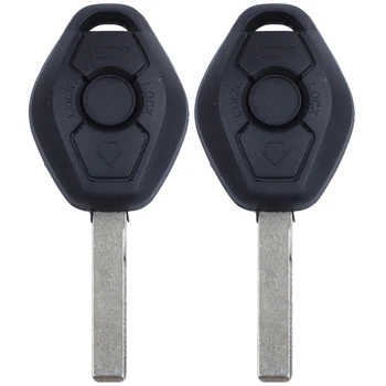2X Klíče Dálkového ovládání 3 Tlačítko 315Mhz Pro BMW E81 E46 E39 E63 E38 E83 E53 E36 E85 Obrázek