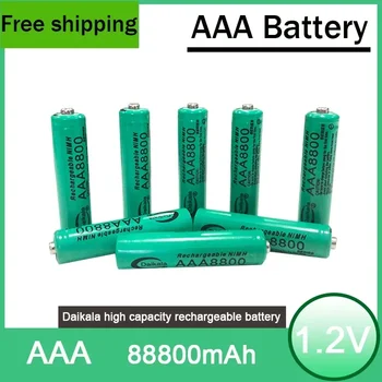 AAABattery1-96pcs 2024New Nejprodávanější 1,2 V AAA 8800MAH NI-MH Dobíjecí Baterie pro Mikrofon Kalkulačka Elektrický Kartáček na zuby Obrázek