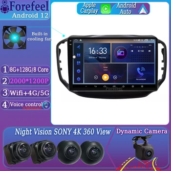 Android12 Pro Chery Tiggo 5 Období 2014-2020 Multimediální Auto Monitor Screen TV lettore Autoradio Vozidel GPS Navigace, Stereo Rádio Obrázek