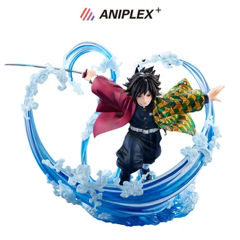 ANIPLEX+ Originální Demon Slayer Tomioka Giyuu 21cm Anime Model ornament Kolekce Obrázek Děti, hračky, Vánoční dárek k narozeninám Obrázek