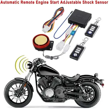 Anti-únos vodotěsné motocykl bezpečnostní alarm/jedna cesta motocykl alarm systém 12V alarm systém Obrázek
