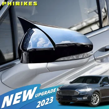 Auto Chrome zpětné Zrcátko, Dekorace Kryt Boční Zrcátko, Kryt kryt pro Ford Mondeo Fusion 2013-2020 Obrázek