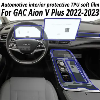 Automobilový Interiér Převodovka Panel Navigační Obrazovka Ochranný Film TPU Anti-Scratch Pro GAC AION V PLUS Elektrické 2023 2022 Obrázek
