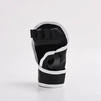 Boxerské Rukavice Half Finger Lehký Přenosný Odolný proti Opotřebení Mma Rukavice pro Cvičení Karate Boxovací Pytel Mma Sparring Ukotvení Obrázek