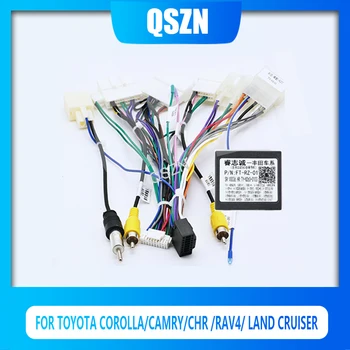 Canbus Box FT-RZ-01 Pro Toyota corolla/Corolla/CHR /RAV4/ LAND CRUISER S Kabelového svazku napájecího Kabelu Android Auto rádio Obrázek