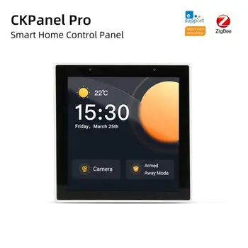 CKPanel Smart Home Control Panel Scéna Zdi Spínač, Termostat Vestavěný Zigbee3.0 Gateway Pro Alexa Domů Obrázek