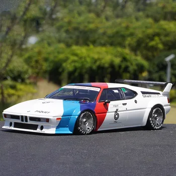 diecast 1:18 měřítko M1 závodní DĚDICTVÍ slitiny model auta kolekce suvenýr zobrazení dekorace vozidla hračka Obrázek