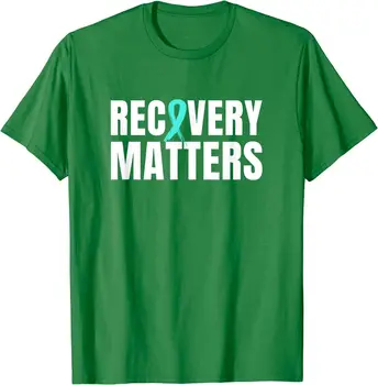 Dámské Oživení Věcech Závislost Zotavení Povědomí Unisex T-Shirt Obrázek