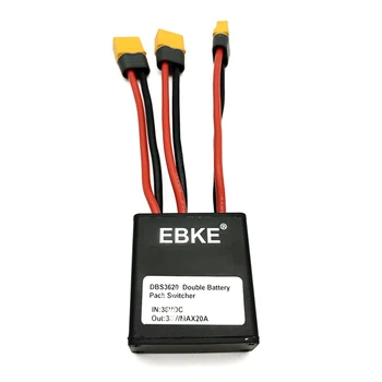 EBKE Elektrické Kolo Jeden Výtok Dual Battery Management System Modul Dílů Příslušenství 36V 48V 20A 500W Obrázek