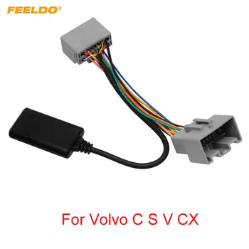 FEELDO Auto Bluetooth Modulu AUX-in Audio MP3 Hudba Adaptér Pro Volvo C, S, V, CX Série Stereo Kabelového svazku Obrázek