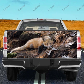 fox zvíře Auto samolepky na auto zadní ocas modifikace malování vhodné pro truck bolest balení, příslušenství, obtisky Obrázek