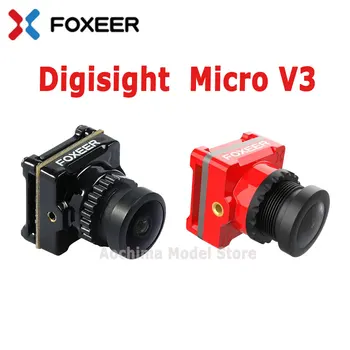Foxeer Digisight 3 Mikro Digitální 720P 60fps 3ms Latence Sharkbyte FPV Kamera 19X19mm pro FPV Racing Freestyle Drony Obrázek