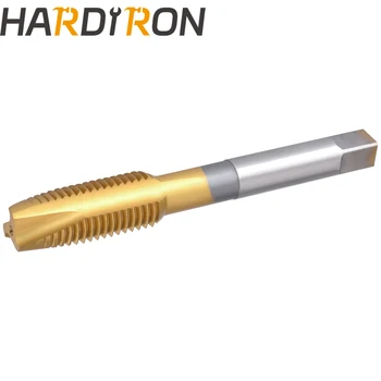 Hardiron M9 X 1 Spiral Point Tap, HSS Titan povlak Spirála Bod Plug Threading Klepněte M9 x 1,0 Obrázek