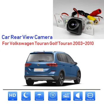 HD CCD Noční Vidění Couvání Zadní Kameru, Parkovací Kamera Zadní Kamera Pro Volkswagen Touran Golf Touran 2003~2010 Obrázek