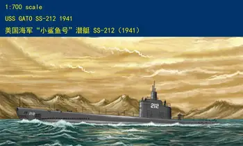Hobby Boss 87012 Měřítku 1/700 Ponorky USS Gato SS-212 1941 Model kit Obrázek