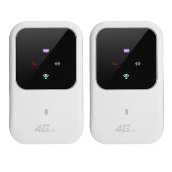 HOT-2X Přenosný 4G LTE WI-fi Router 150Mbps Mobilní Širokopásmové připojení Hotspot SIM Unlocked Wifi Modem 2.4 G Wireless Router Obrázek