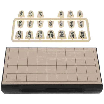 Japonské Šachy Magnetické Tabuli Japonské Šachy Xiangqi Skládací Japonské Šachy Cestovní Hra Set pro Domácí Cestování Obrázek