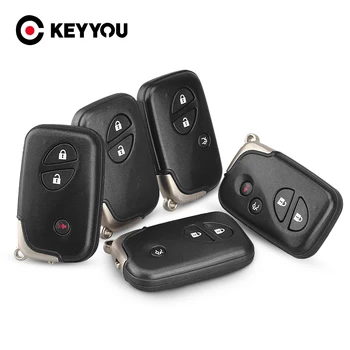 KEYYOU Pro Lexus GS430 ES350 GS350 LX570 IS350 RX350 IS250 Náhradní Shell 2/3/4 Tlačítka Smart Remote Klíč Pouzdro Obrázek