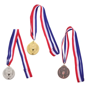 Medaile Univerzální Běžecké Medaile Ocenění Silver Sportovní Ocenění Vítězů Soutěže Kostýmy Dospělé Obrázek