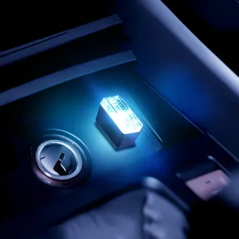 Mini USB Světlo LED Auto Auto Interiér, Atmosféru, Světlo pro Subaru forester impreza výstup baja brz Crosstrek Exiga Forester Obrázek