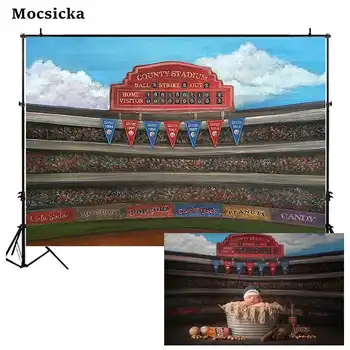 Mocsicka Baseball Pole, Pozadí, Dítě, Portrét Fotografii Pozadí pro Photo Studio Sportovní Dětské Party Tapety Focení Obrázek
