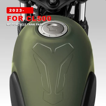 Motocykl Tank Pad Transparentní Samolepky pro Honda CL500 2023 Příslušenství CL 500 Scrambler 2024 Ochranné Motocykl Obtisk Obrázek