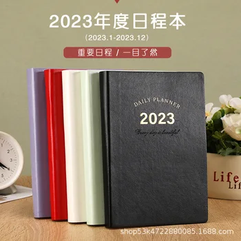 Místo Kalendáře Edition 2023 Plán Této měkké kůže plánu zajišťuje notebook velkoobchodní tisk logo školy plánovač deník Obrázek
