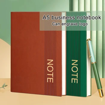 (Může Vyrýt Logo) A5 Zahuštěný Business Notebook, Pracovní Notebook, Minuty Setkání, Studentský Diář, Předmět, Zápisník Obrázek