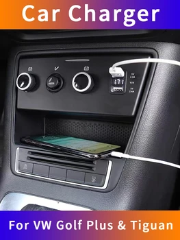 Nabíječka do auta pro Volkswagen Tiguan / Golf Plus Zapalovač S USB Rychlé Nabíjení QC3.0 Mobilní Telefon Nabíječka Obrázek