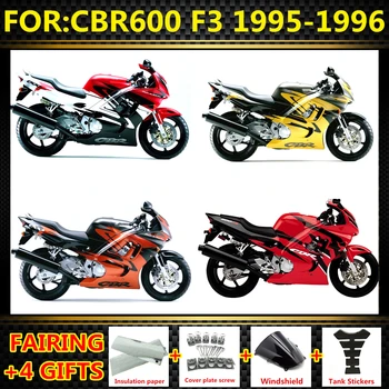 NOVÉ ABS Motocykl Celé Kapotáže sada uchycení pro CBR600 F3 CBR 600 F3 95 96 CBR600F3 1995 1996 karoserie plná Kapotáž kit Obrázek
