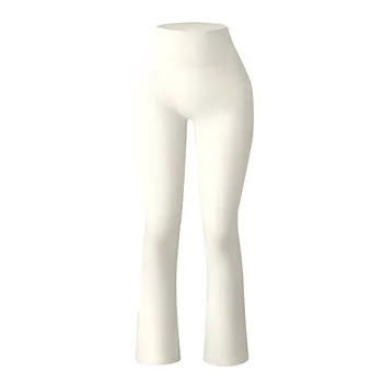 Pevné Bílé Slim Fit Ženy Kalhoty S Vysokým Pasem Y2k Oblečení Pantalones Estetické Módní Kalhoty Plné Délce Roupas Femininas Obrázek