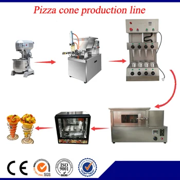 Pizza cone mahcine A Pizza Pec stroje A 10L Těsta Míchačky Těsta Stroj A řezací stroje A vitríny Obrázek