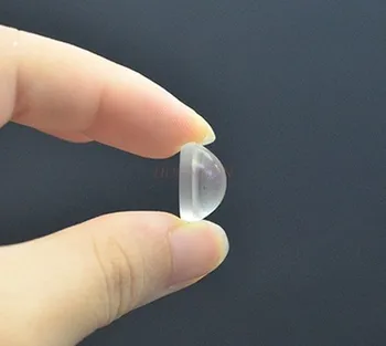Polokulovitá čočka o průměru 15 mm ohnisková vzdálenost 10 mm optické sklo antireflexní povlak led kondenzátoru zpracování plano-konvexní Obrázek