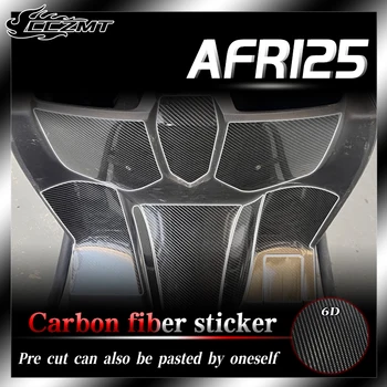 Pro Haojue AFR125 samolepky 6D uhlíkových vláken ochranné auto samolepky tělo samolepky dekorace vodotěsné modifikace příslušenství Obrázek