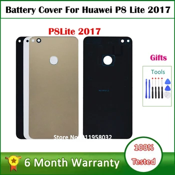 Pro Huawei P8 lite 2017 Kryt Baterie Součástí Pro Huawei P8lite 2017 Zadní Kryt Baterie Zadní Dveře Pouzdro Náhradní Obrázek