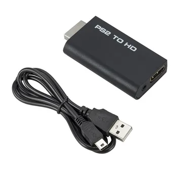 Pro PS2 do HD-kompatibilní Převodník Adaptér 480i/480p/576i Audio Video S 3.5 mm Audio Kabel Podporuje PC Všechny PS2 Režimy Zobrazení Obrázek