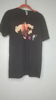 Pánské S Wreck It Ralph 2 Ralph Přestávky Internetu Promo T Shirt dlouhé rukávy Obrázek