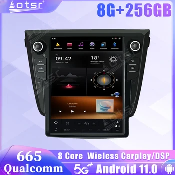 Qualcomm Snapdragon 665 Android 11 autorádia Pro Nissan X-Trail 2013 2014 2015 2016 2017 2018 2019 2020 SIM GPS, Stereo Hlavy Jednotka Obrázek