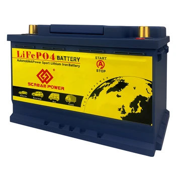 Scr072-20 12,8 V 70AH Auto LiFePO4 Baterie 896Wh 1300A S Jump Starter Ochranu Automobil Na Auto počínaje, RV, kempování Obrázek