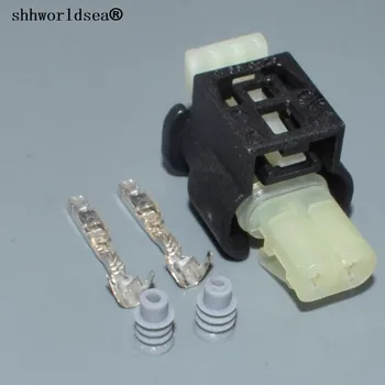 shhworldsea 2póly 1,2 mm pro Audi auto na elektrický bydlení plug plastové vodotěsné elektroinstalace, kabelové konektor 805-120-522 Obrázek
