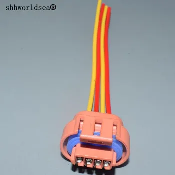 shhworldsea 4pin 1.5 mm female nejvyšší stupeň bydlení plug vodotěsné auto konektor 12162859 Obrázek