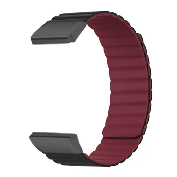 Silikonový Magnetický Popruh Vhodný pro Falcon Smartwatch Vodotěsné Módní Pás Měkké Náramek Náramek Loop Obrázek