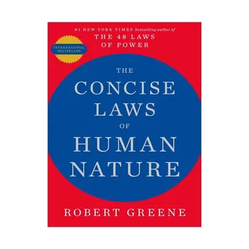 Stručné Zákony Lidské Povahy Robert Greene Brožované vydání Bestselleru V anglický Obrázek