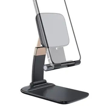 Telefon Postavit Na Stůl Skládací Mobilní Držák S Nastavitelným Multi-Úhel Design Multifunkční Stůl Telefon Držák Pro Obrázek